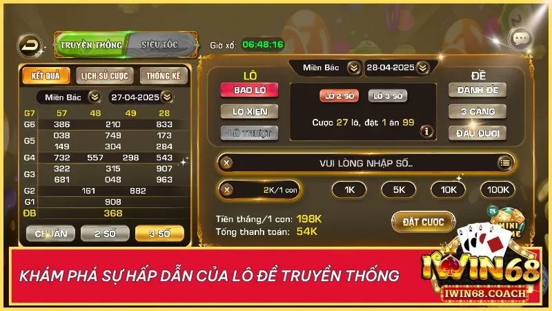 Lô đề truyền thống tại Iwin68 trải nghiệm chuẩn mực từ văn hóa đến cơ hội đổi đời 2 Không khí lô đề truyền thống được tái hiện sinh động với tinh thần dân gian đặc trưng